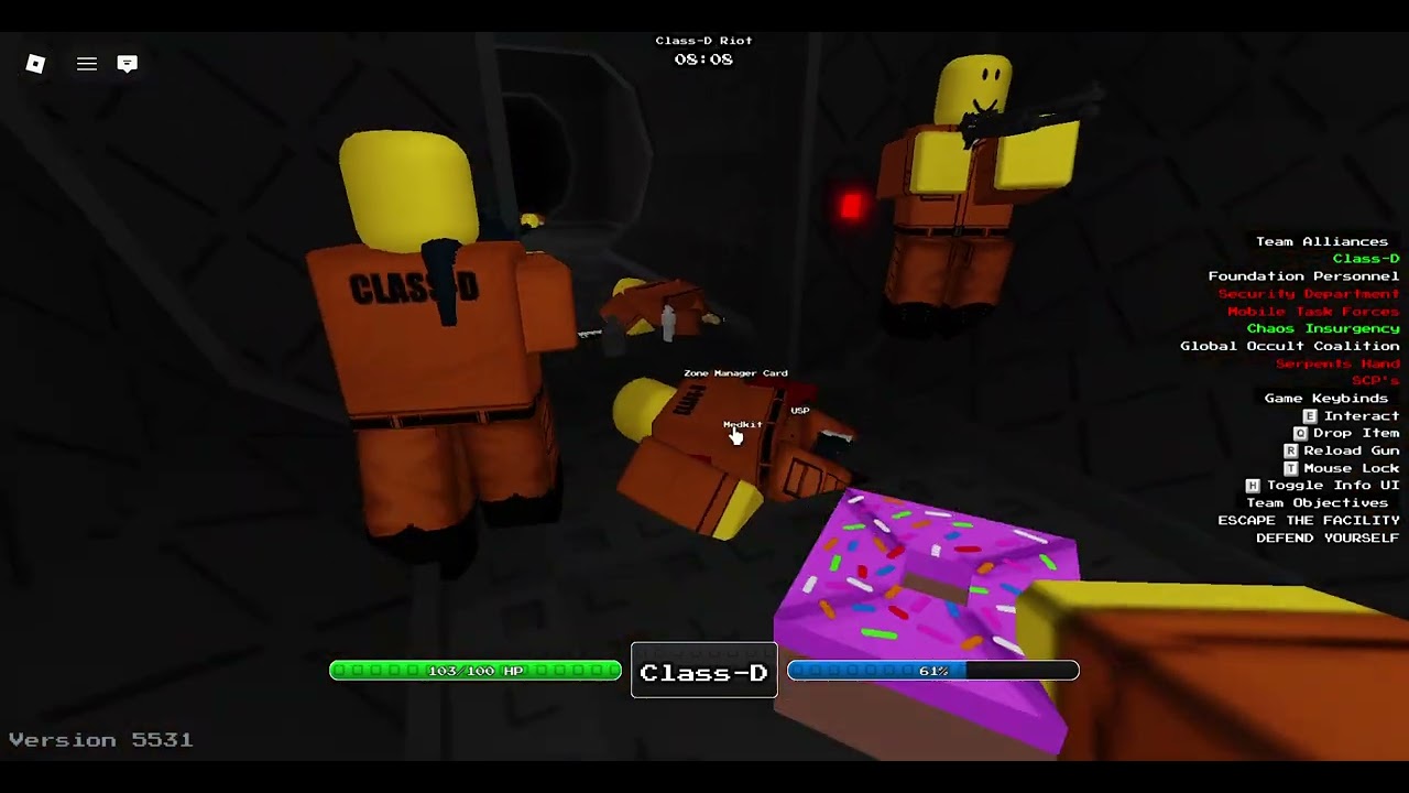 Scp Retro Breach Gameplay - 1