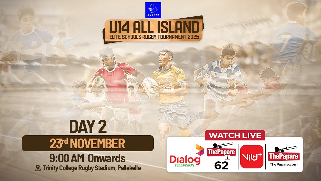 Under 14 All Island Elite Schools Rugby Tournament 2025 - Day 2