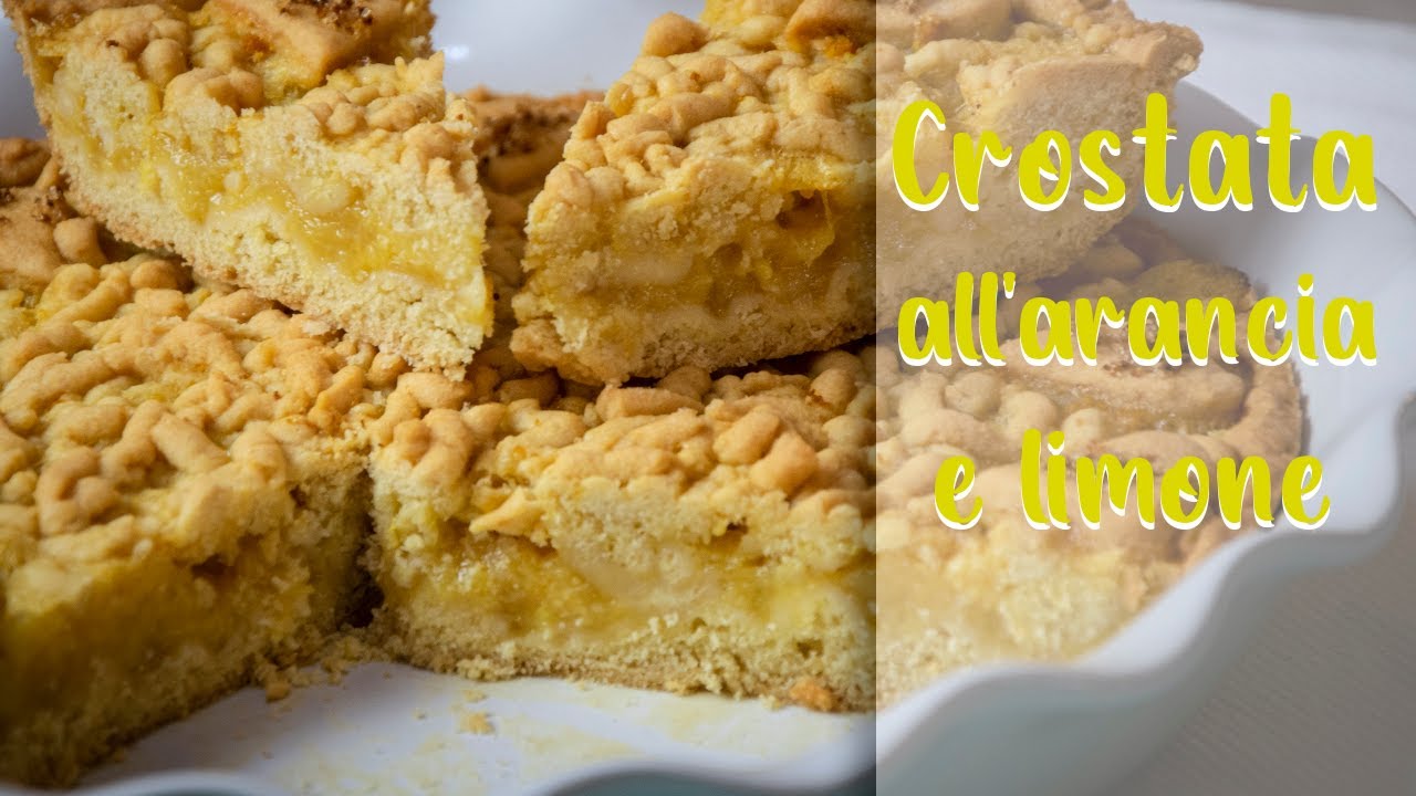 Crostata al arancia e limone BUONISSIMA