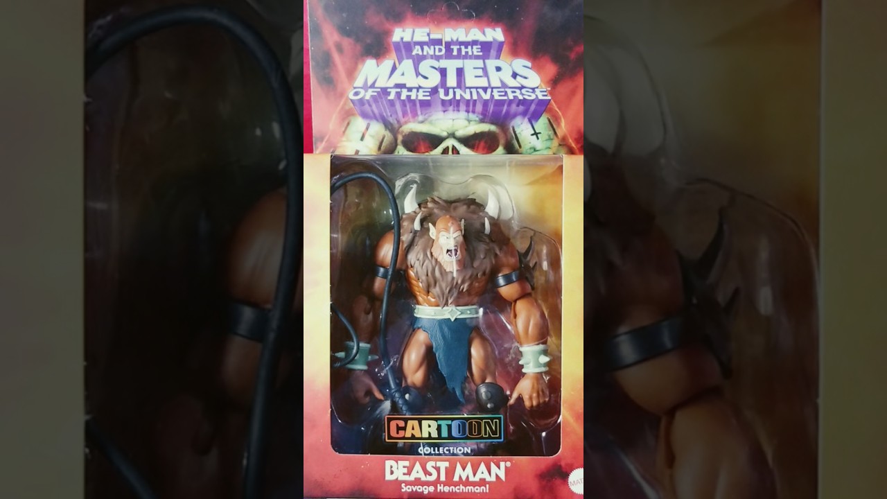 A Look at Masters of the Universe Origins Beast Man 200x (Series 27) Mattel 