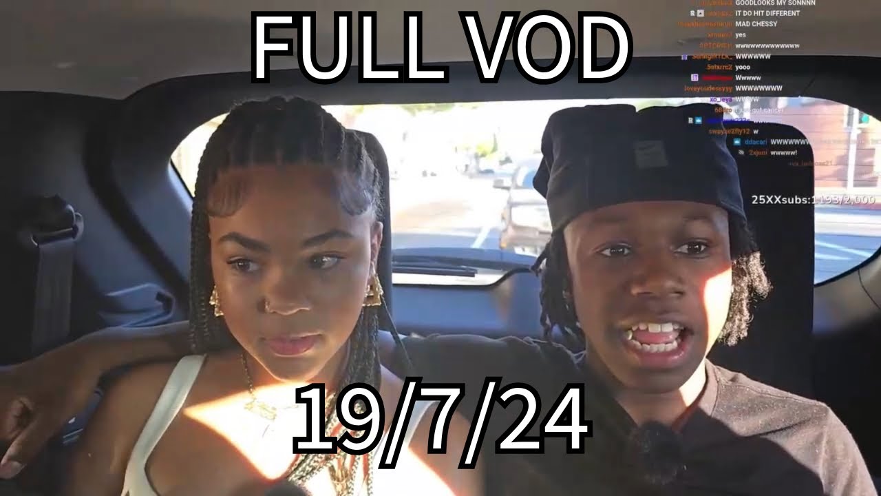 19 JULY - [FULL 2XRAKAI VOD] LA DAY 2 , DINNER DATE WITH REECE, VIBING IN THE CAR , EXPLORNG LA