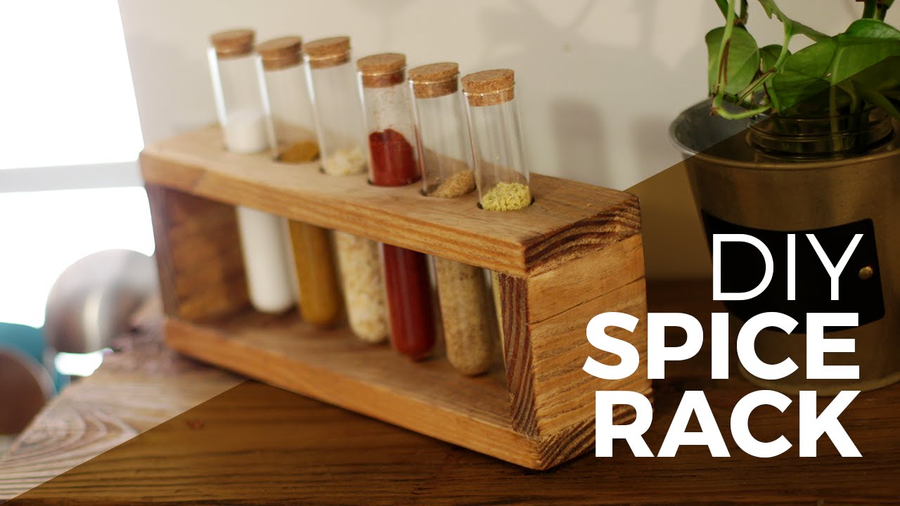 How to make a Spice Rack - DIY