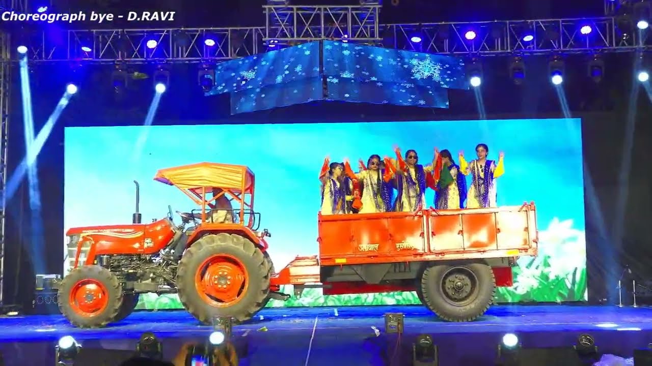 INDIAN FOLK  FUSION DANCE JINDAL WORLD SCHOOL