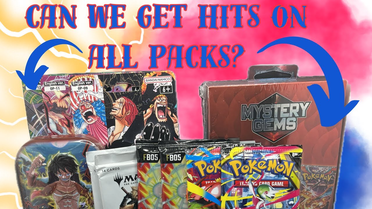 GIVE AWAY ANNOUNCEMENT AND RANDOM PACKS!