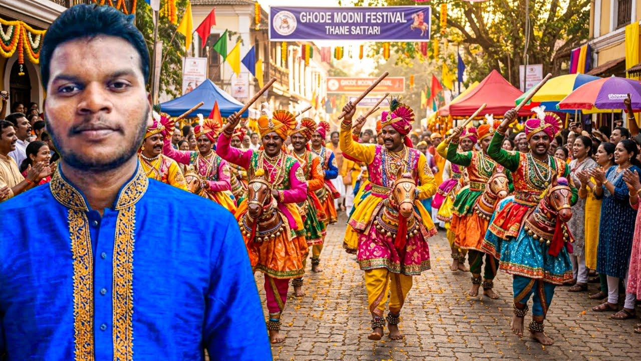 THE STORY OF GHODEMODNI🐴😍😱thane Goa