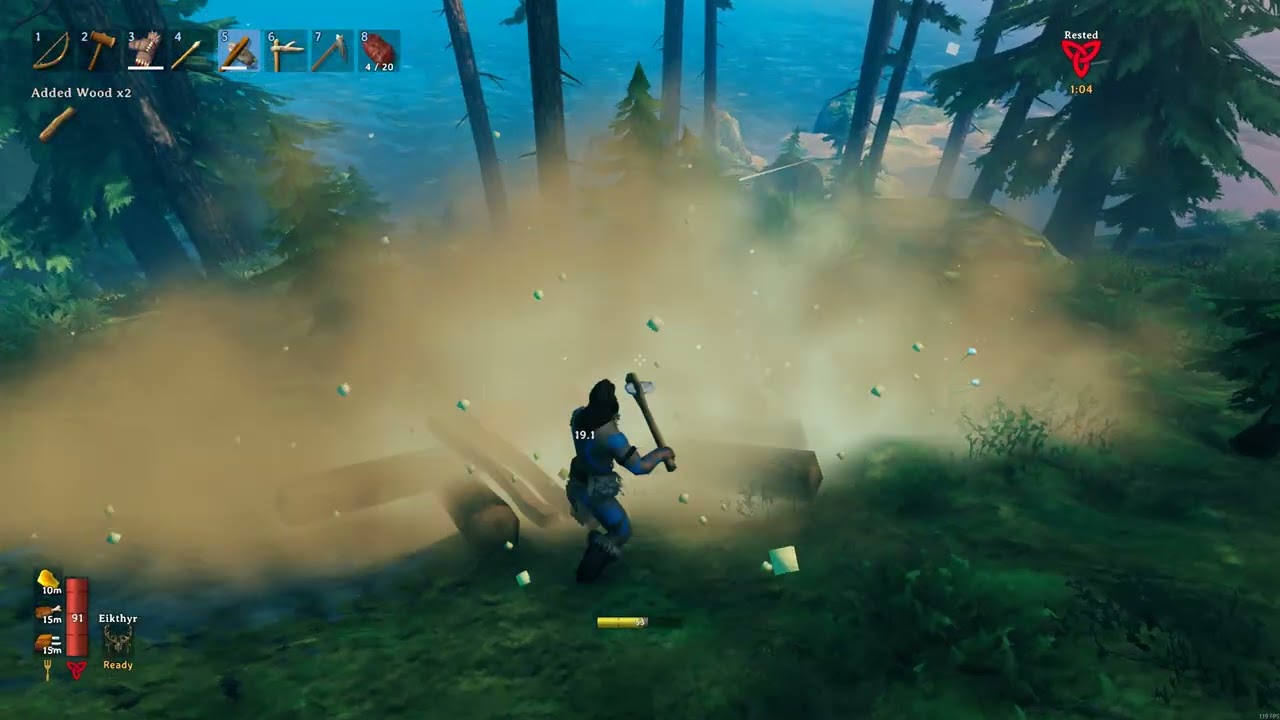 Valheim No portals and no map P9 - Just chillin