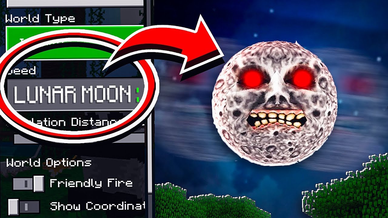 Do NOT Use the Lunar Moon Seed in Minecraft Pocket Edition!