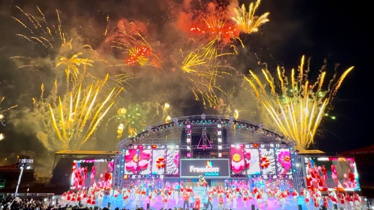 Calgary Stampede Fireworks - July 5, 2025