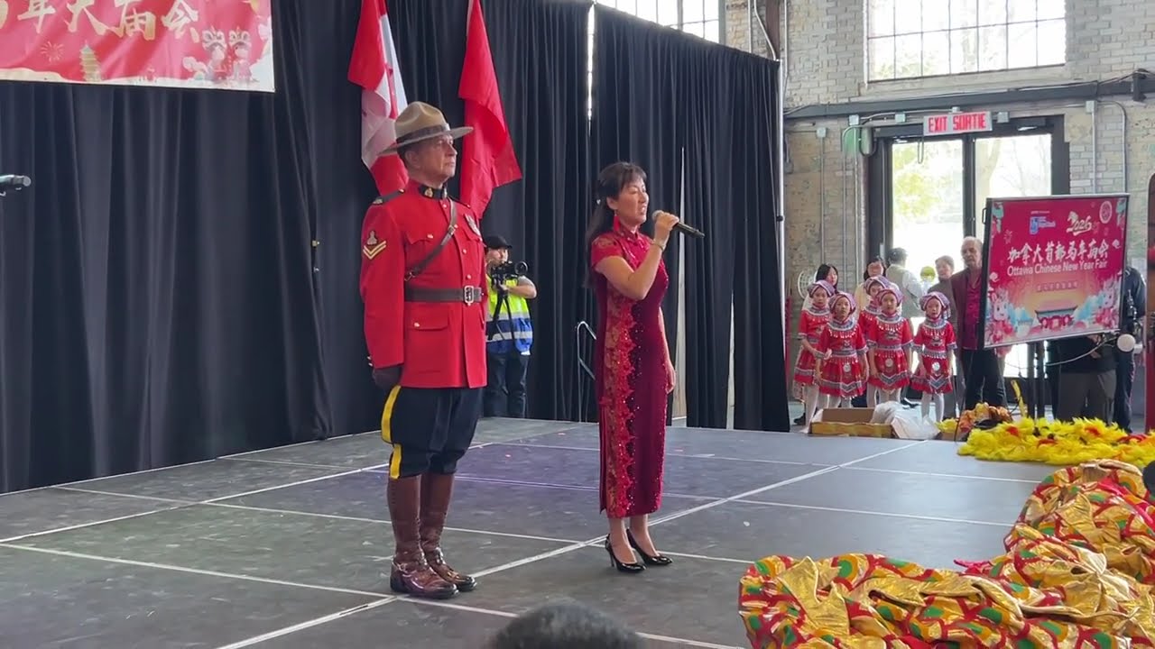 Canadian National Anthem & Chinese National Anthem 加拿大国歌 & 中国国歌