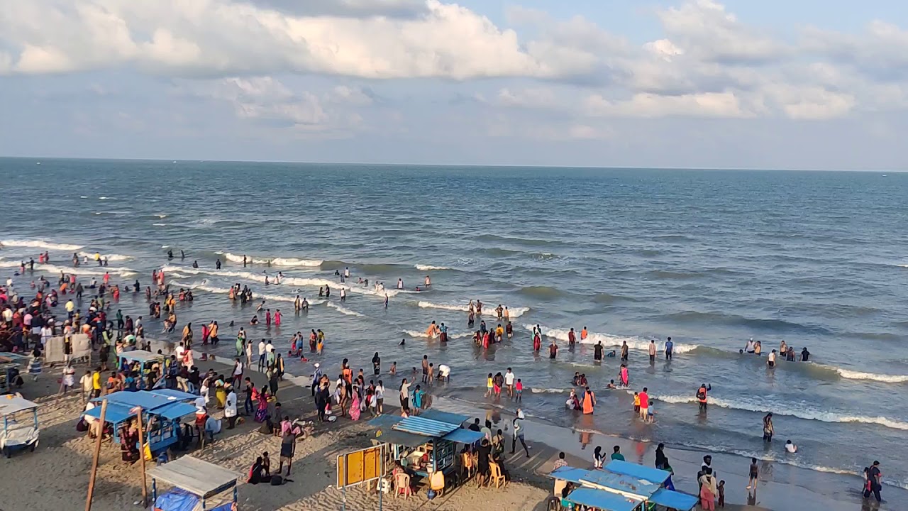 velankanni beach and river point