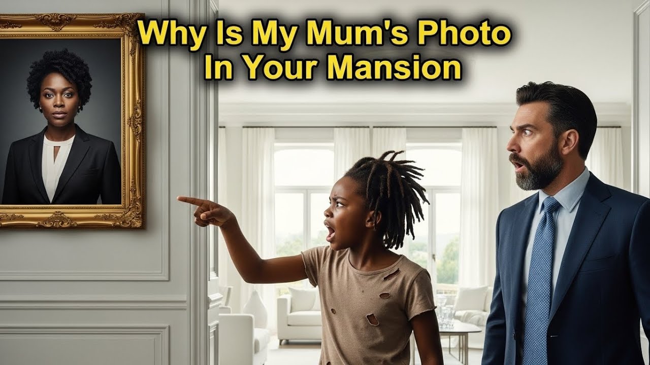 ''Why Is My Mum's Photo In Your Mansion?'' Poor Girl Confronts Billionaire—His Words Left Her Broken