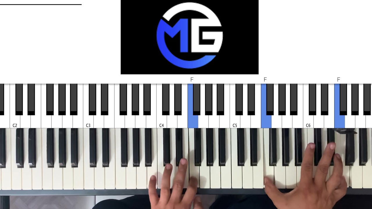 Si Tuvieras Fe, Salvador Montana Piano - tutorial