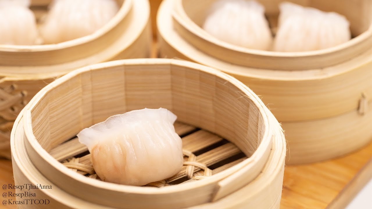 Resep dan Cara Membuat Hakau Halal yang mudah dan Anti Gagal! Dimsum Hakau