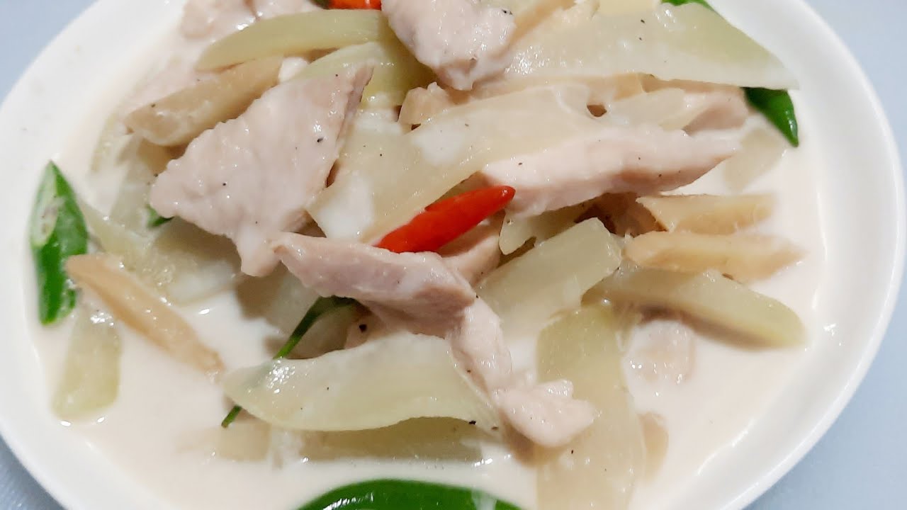 SPICY CHICKEN WITH COCONUT MILK//@cookiseat894 