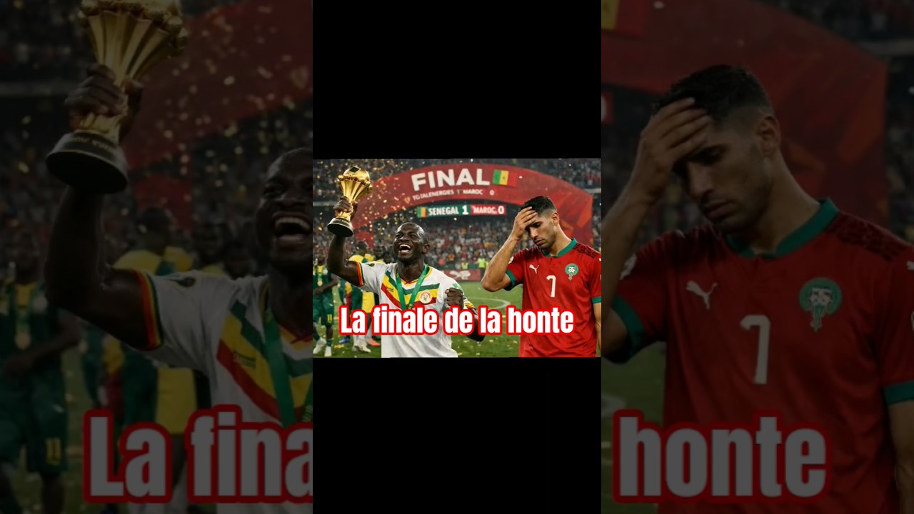 Maroc-Sénégal la finale de la honte! 