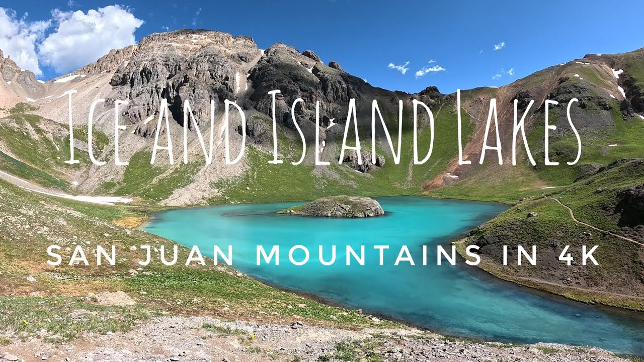 Island and Ice Lakes, San Juan Mountains, Colorado! 