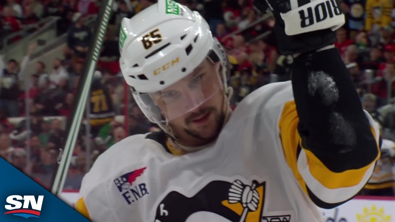 Penguins' Erik Karlsson Puts Nasty Move On Sebastian Aho And Fires Home Wrister