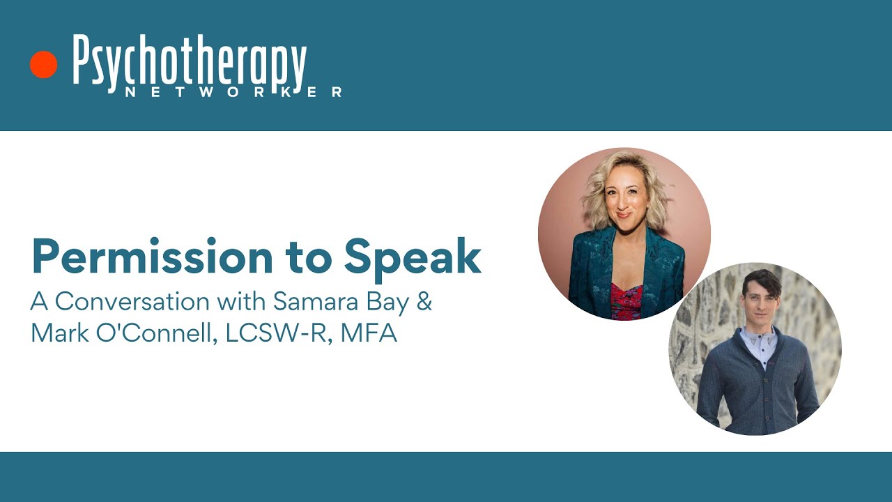 Permission to Speak: A Conversation with Samara Bay & Mark O'Connell