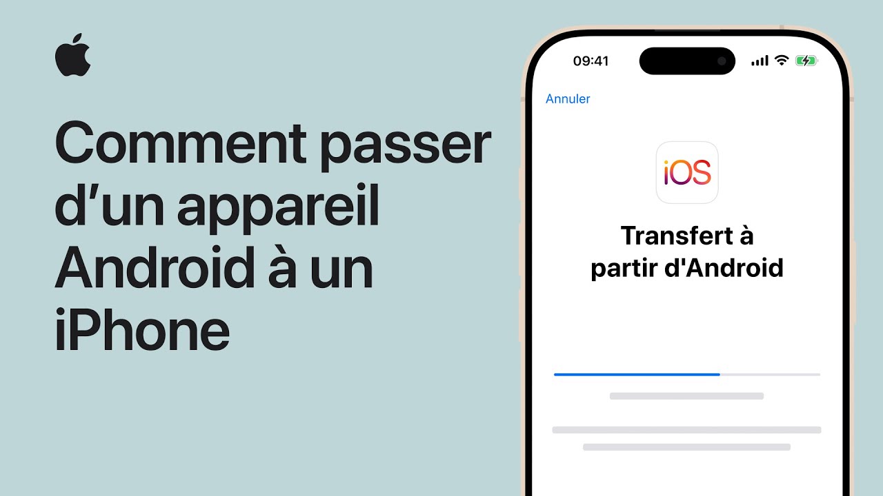 Passer d’un appareil Android à un iPhone | Assistance Apple