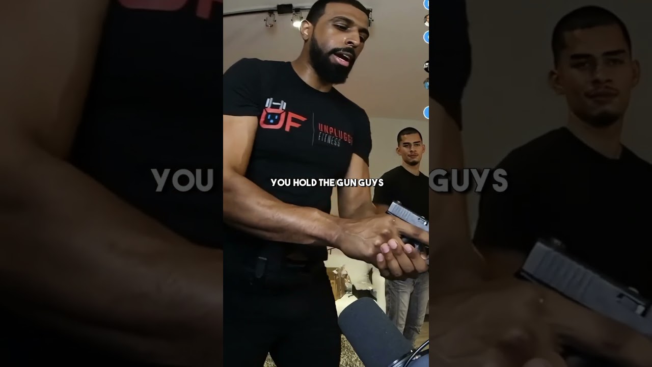 Freshnfit Teaches Sneako How To Handle An Gun
