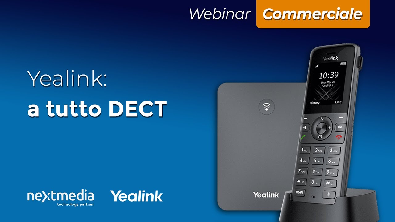 Soluzioni DECT di Yealink - Mobilità e Flessibilità con il W75