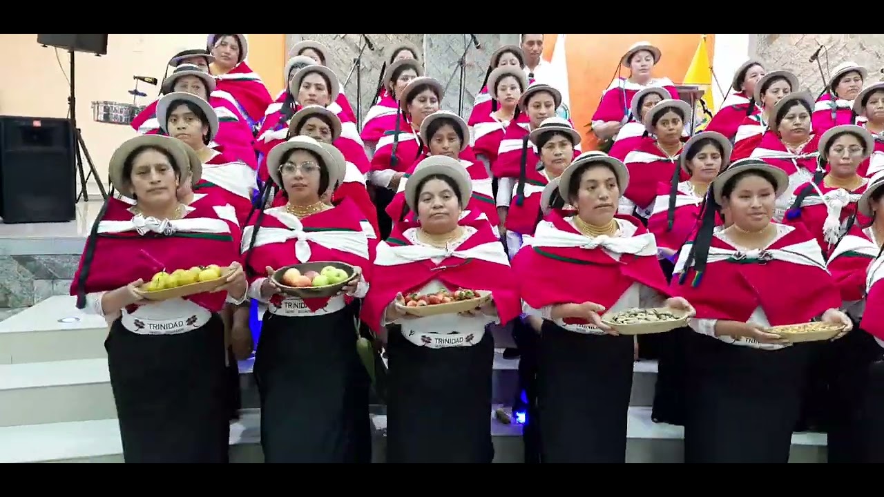 yaya Dioslla can rurashcacunaca tucui sumajmari Coro Trinidad