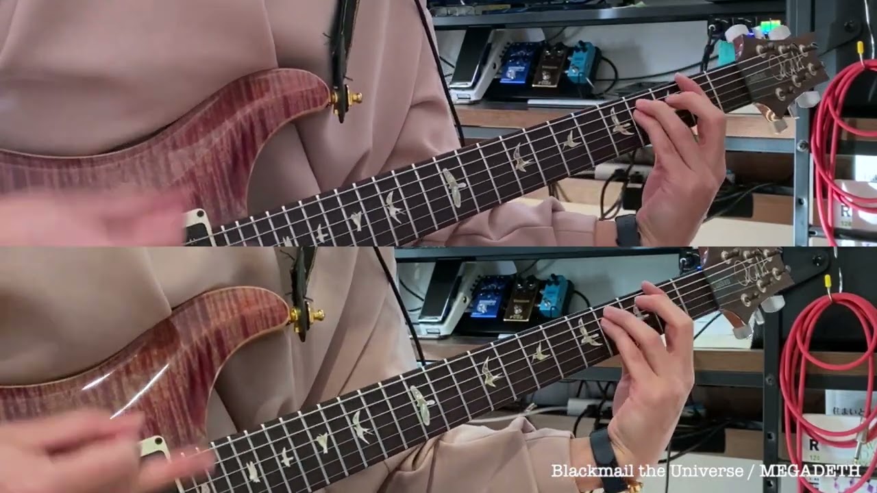 Blackmail the Universe / MEGADETH Guitar Cover