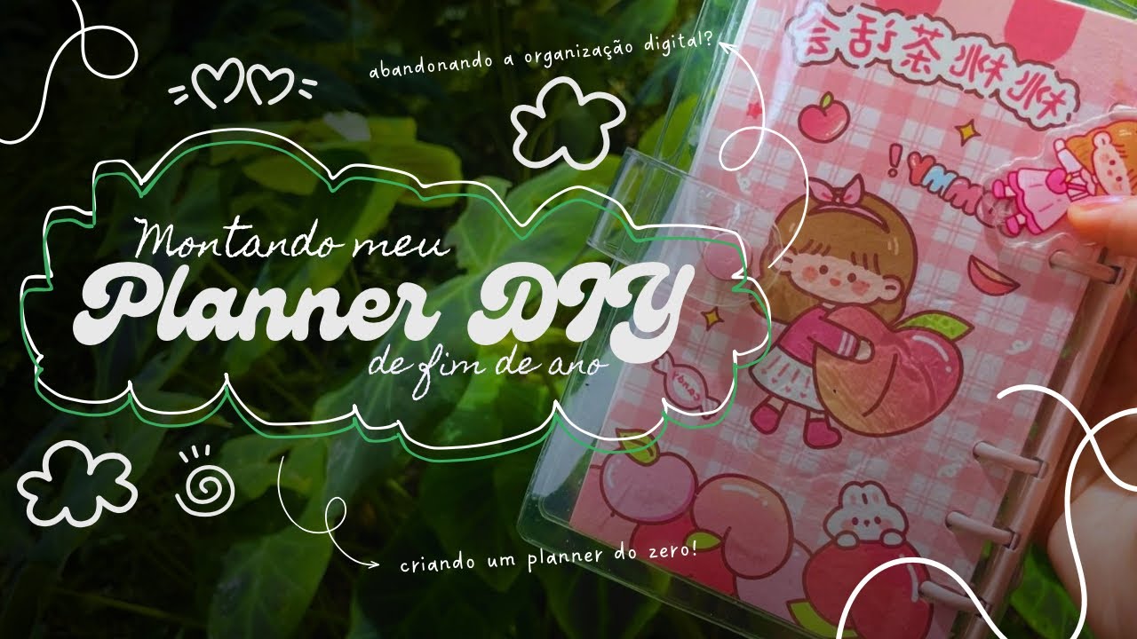 Projeto Dezembro! *:･ﾟ✧ Montando meu planner DIY de fim de ano 