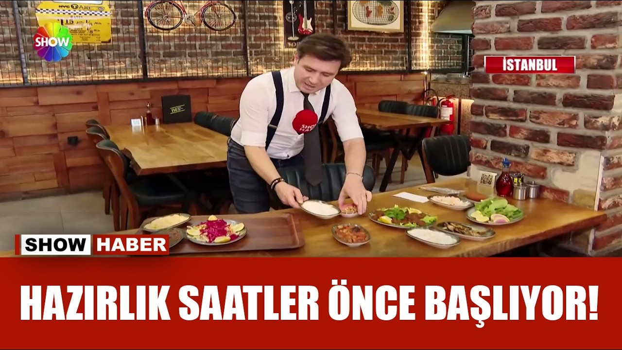 Restoranlarda Ramazan mesaisi!