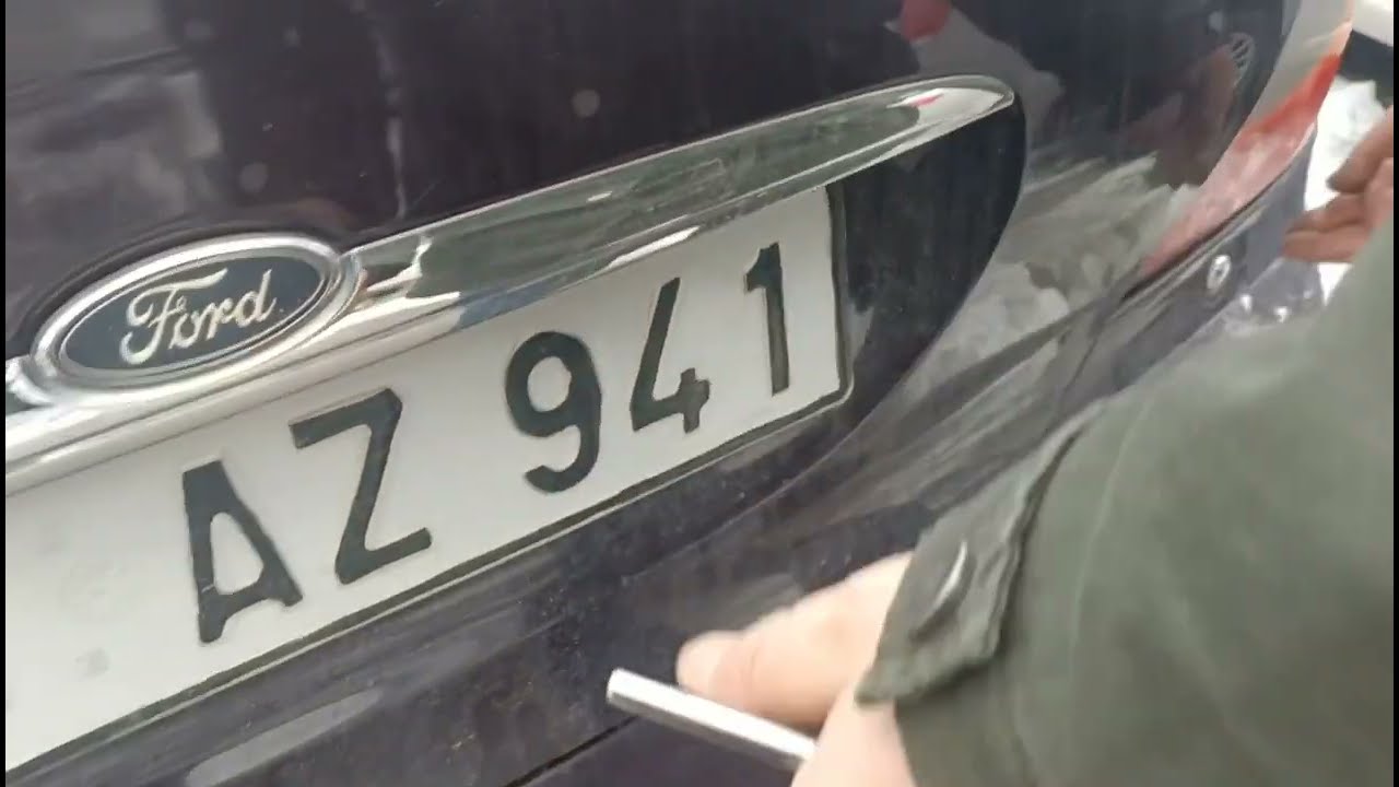 Ford Mondeo bagaj kilidi montajı #mondeo