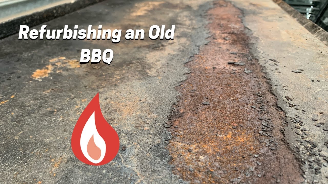 Restoring a Rusted BBQ Plate
