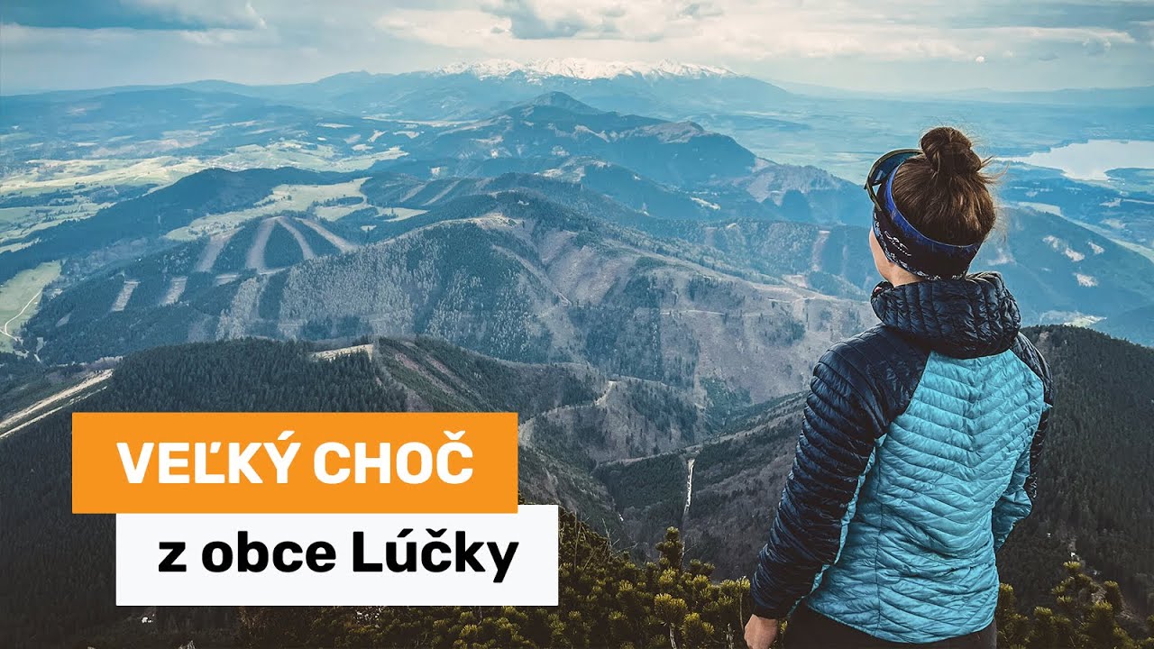 Velký Choč z obce Lúčky