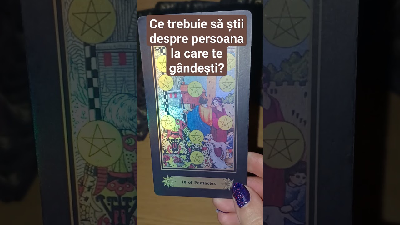 Ce trebuie să știi despre persoana la care te g&acirc;ndești? #tarot #tarotdragoste #exclusivetarot