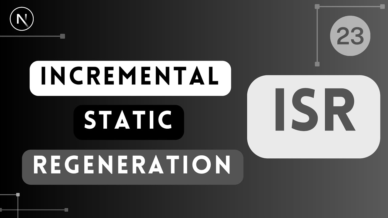 Next.js Darija Tutorial #23 - Incremental static regeneration (ISR) شرح بالدارجة