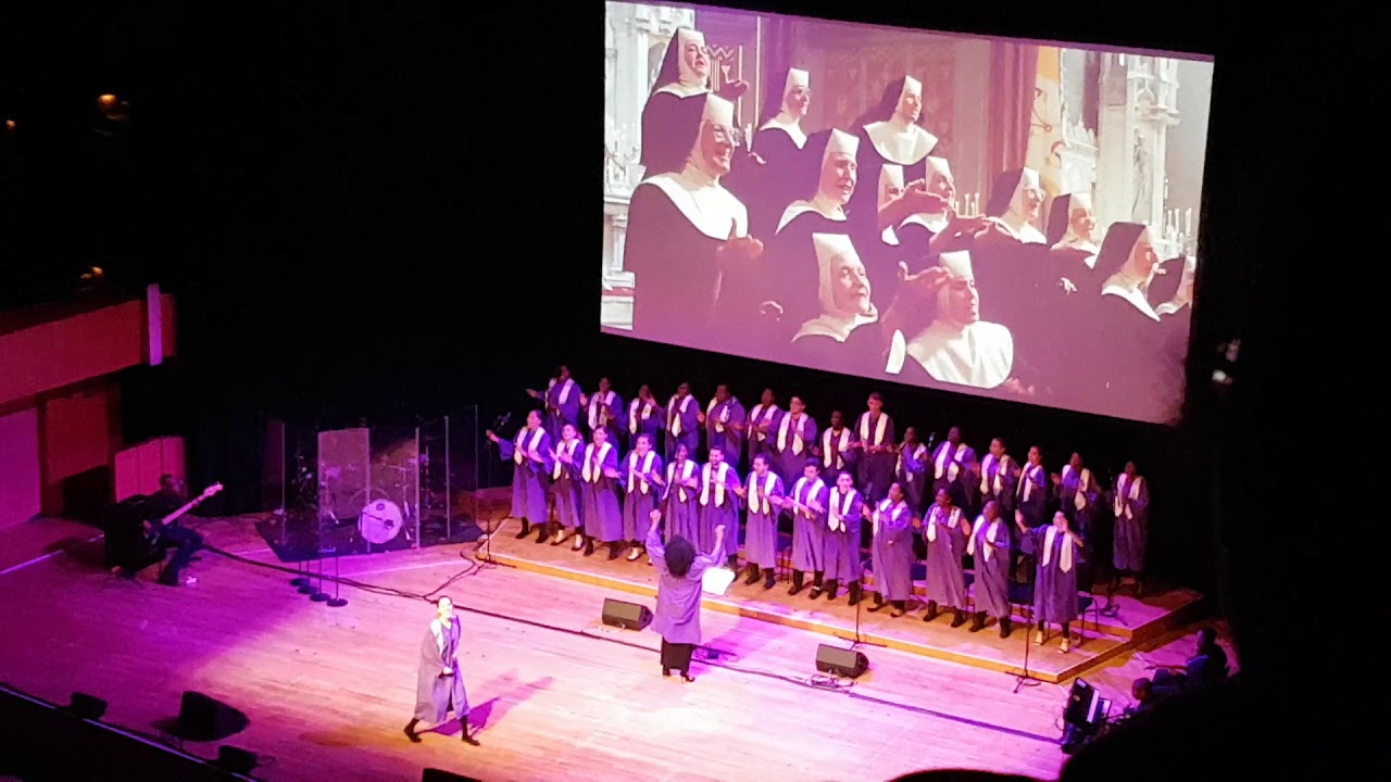 Sister act live choir - I will follow him