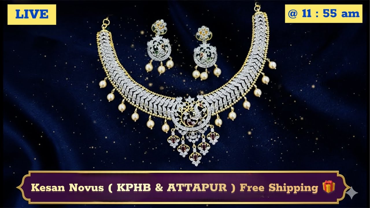 LIVE: Sale Starting @99 | 9705777705| 1gm Gold Jewellery