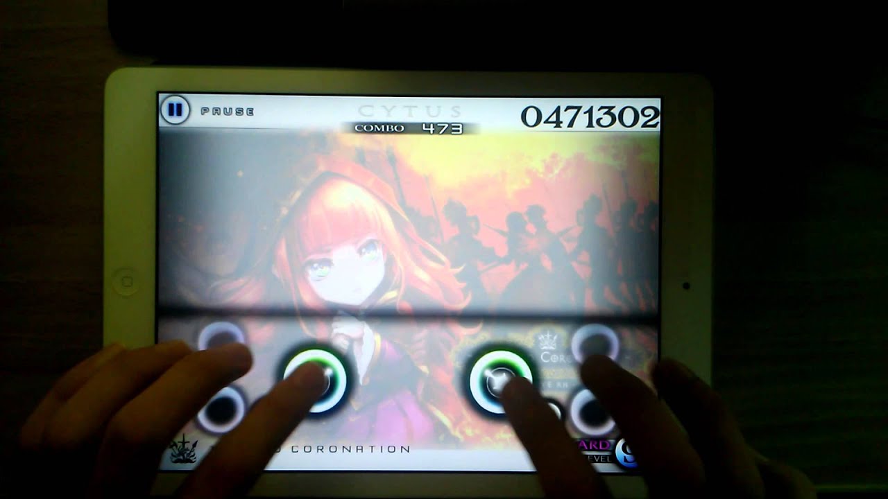 「Cytus」The Red Coronation (Hard) TP100