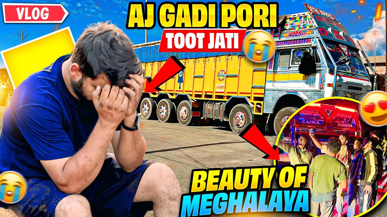 Itna Khatarnak Accident Hojata😡||Ganda Gadi chaltae hai ye loog😢|| Today’s drive in Meghalaya😍