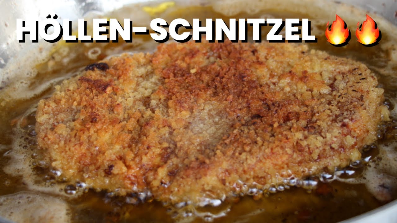 Knuspriges Teufels-Schnitzel mit Chili & Schriratscha – das heißeste Schnitzel des Jahres! 🔥