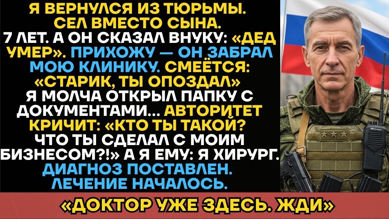 Сын Сказал Внуку: «Твой Дед Умер». Но Я Молча Позвонил В Дверь…