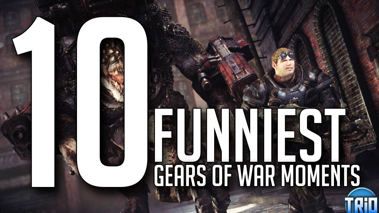 10 самых смешных сцен/моментов из Gears of War (Gears 1–4)