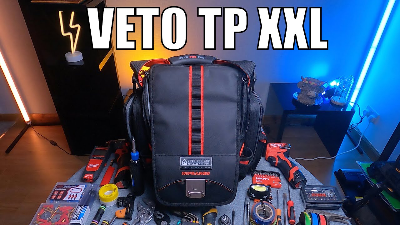 Veto TP - XXL Infrared Load Out. Hand tool organisation for electricians, plumbers and other trades.