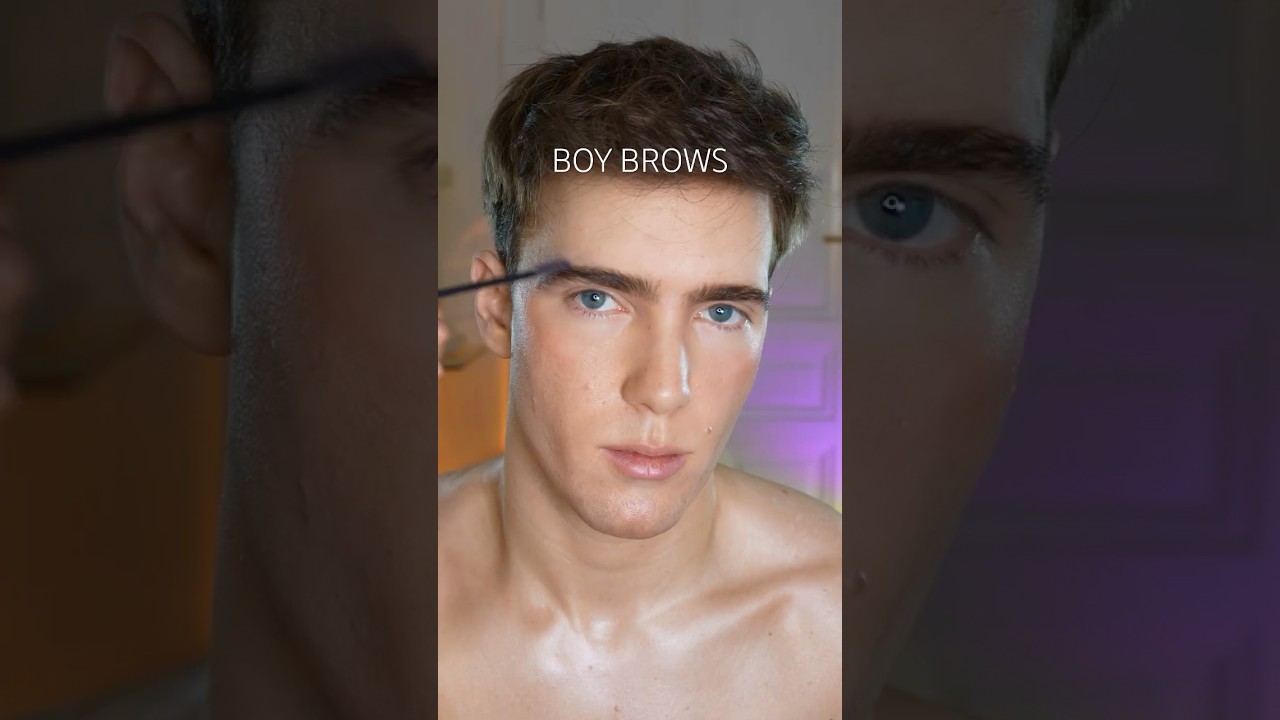 Boy Brow Maxxing #mensmakeup