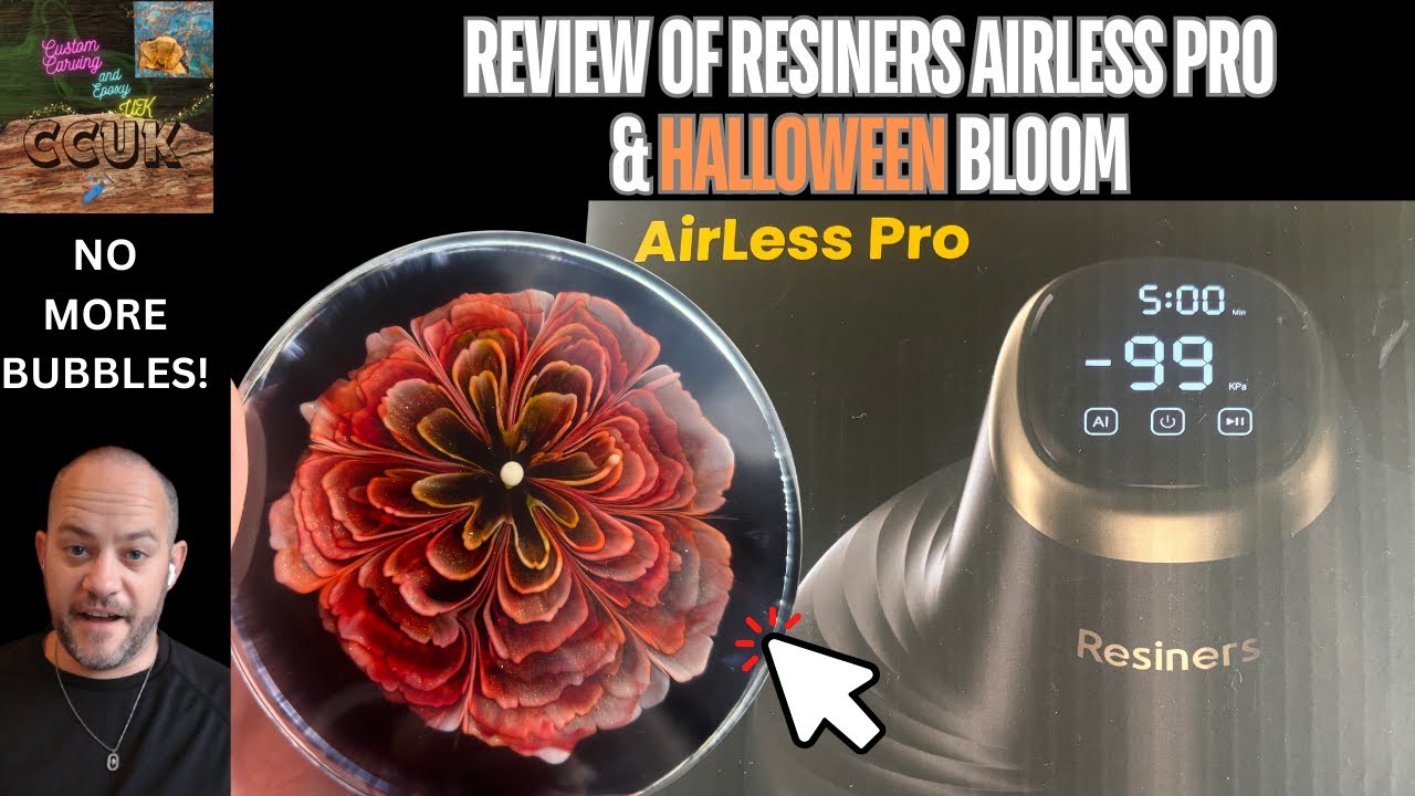 Идеальная смола каждый раз? Этот инструмент меняет ВСЁ! Обзор Resiners Airless Pro и 3D Bloom 🌟