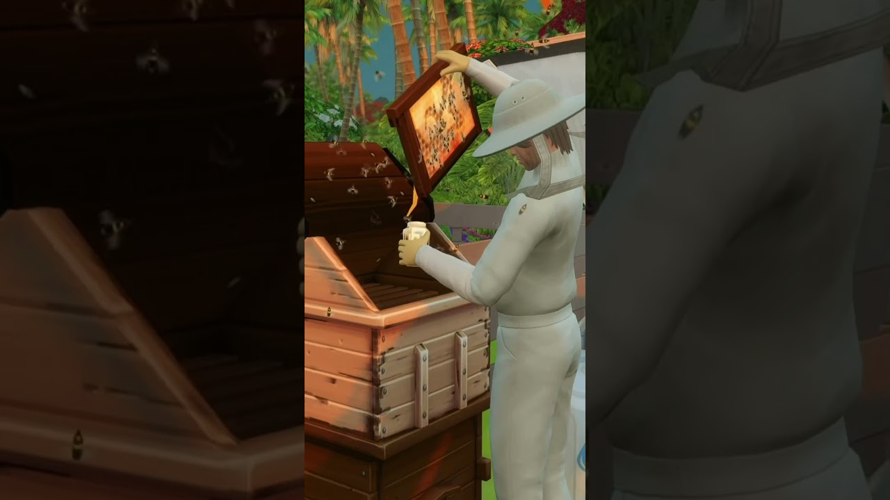 Как бороться с пчёлами в TS4! 🐝 #eapartner #sims4 #thesims4 #sims4cc #tutorial #sims
