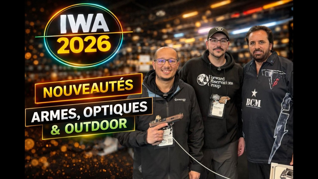 IWA 2026 : découverte des dernières innovations armes, optiques et outdoor