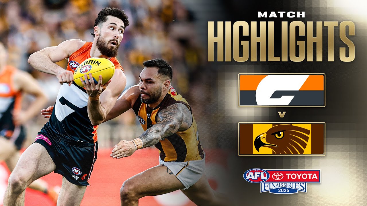 GWS Giants v Hawthorn Highlights | Elimination Final, 2025 | AFL
