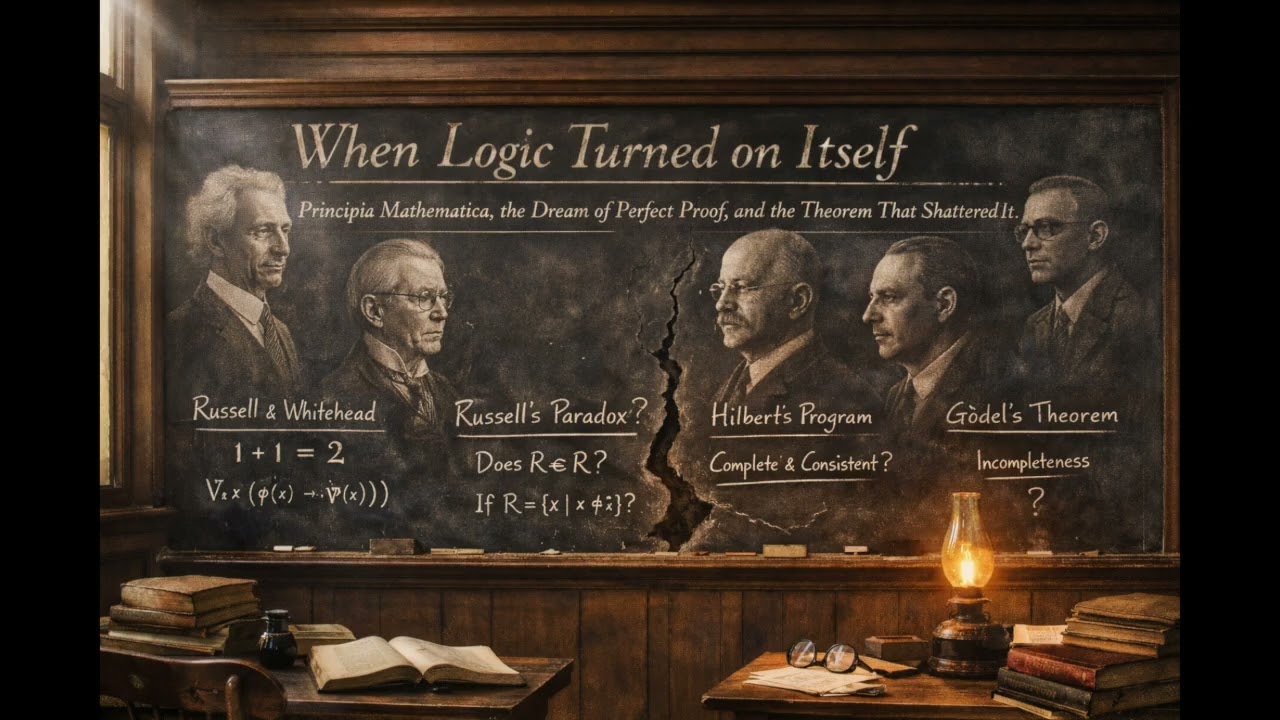 When Logic Turned On Itself, The Dream of the Perfect Proof, and The Theorem That Shattered It.
