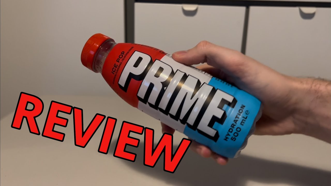 PRIME Hydration: Ice Pop Review