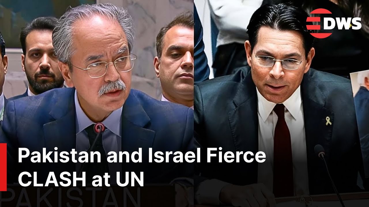 MUST WATCH: Pakistan & Israel CLASH at UN Security Council Over Osama bin Laden & Terrorism | AH1E